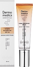 Einzigartiges unsichtbares Gel - Dermomedica Unique Invisible Gel SPF30 — Bild N3