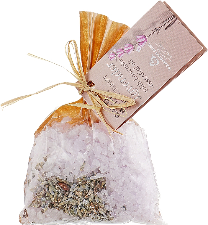Badesalze "Lavendel" - Bulgarian Rose Aromatherapy Lavender Bath Salts