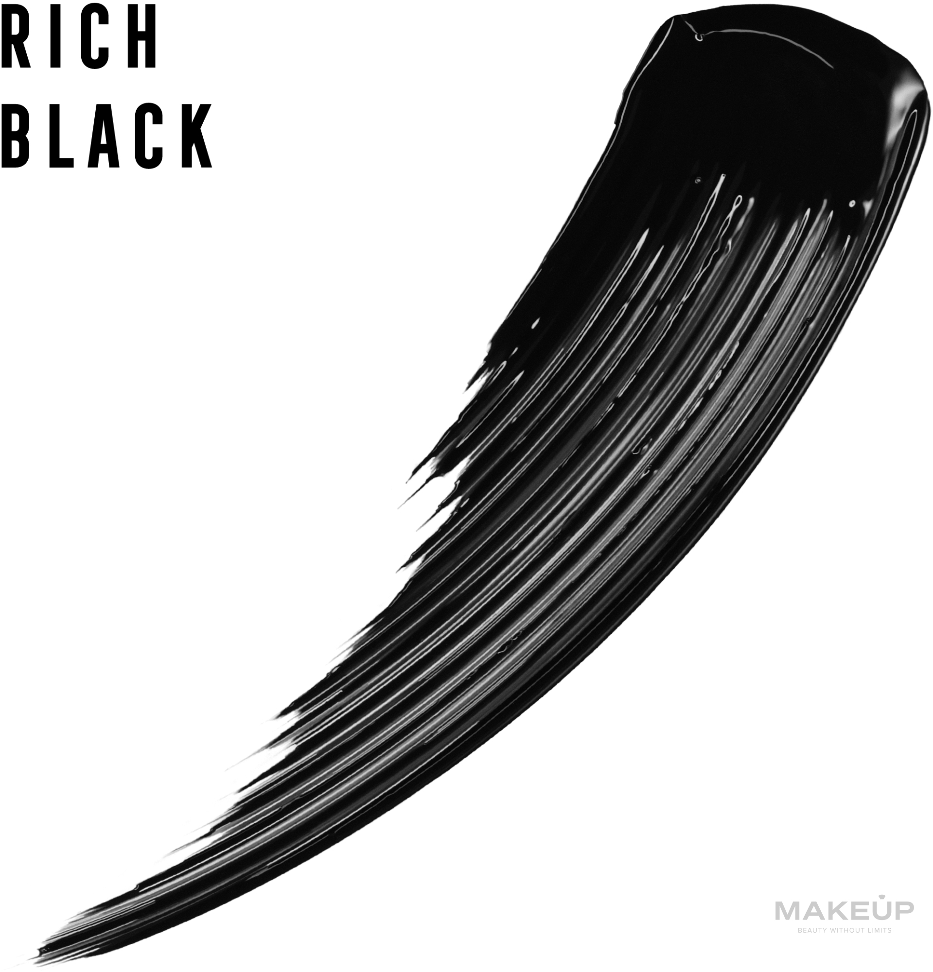 Wimperntusche - Max Factor Masterpiece Divine Lashes Volumising Mascara  — Bild Rich Black