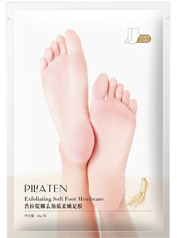 Exfolierende Fußmaske - Pilaten Exfoliating Soft Foot
