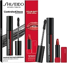 Düfte, Parfümerie und Kosmetik Make-up Set - Shiseido Controlled Chaos MascaraInk Set (Lipgloss 2g + Mascara 11.5ml)