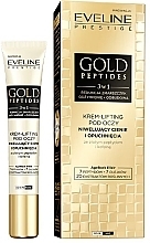 Creme-Lifting für die Augenpartie - Eveline Cosmetics Gold Peptides — Bild N1