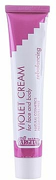 Creme auf Basis von Veilchen - Argital Violet Cream