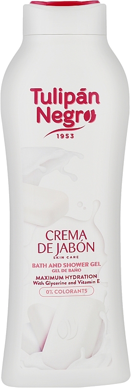 Duschgel Cremeseife - Tulipan Negro Cream Soap Shower Gel — Bild N2