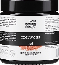 Düfte, Parfümerie und Kosmetik Kosmetischer Ton rot - Your Natural Side Clays Glinka