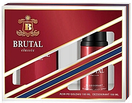 Düfte, Parfümerie und Kosmetik La Rive Brutal Classic - Duftset (After Shave Lotion 100ml + Deodorant 150ml)