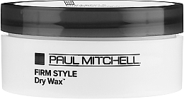 Feuchtigkeitsabweisendes und definierendes trockenes Wachs für alle Haartypen - Paul Mitchell Firm Style Dry Wax — Bild N2