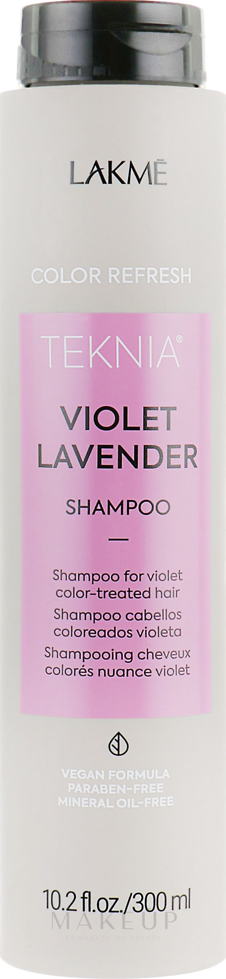 Farbauffrischendes Shampoo für violette Haare - Lakme Teknia Color Refresh Violet Lavender Shampoo — Bild 300 ml