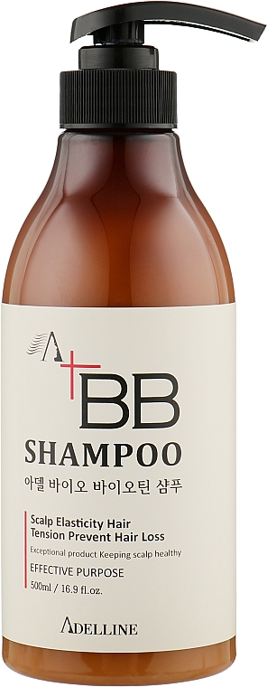 Shampoo mit Bio-Biotin gegen Haarausfall - Adelline Bio Biotin Shampoo — Bild N3