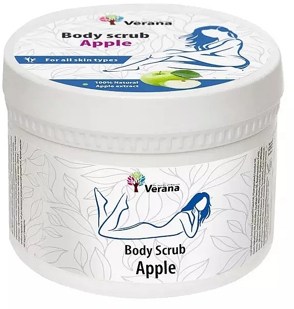 Körperpeeling Apfel - Verana Body Scrub Apple — Bild N1