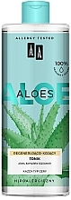Düfte, Parfümerie und Kosmetik Regenerierendes und beruhigendes Gesichtstonikum mit Aloe Vera-Extrakt - AA Aloes Tonic