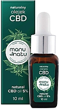 Düfte, Parfümerie und Kosmetik Öl mit Hanfextrakt - Manu Natu Natural CBD Oil 5%