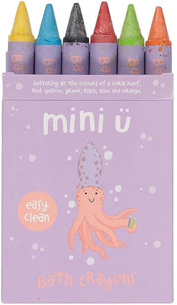 Farbige Bademalstifte - Mini U Bath Crayons — Bild N1