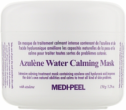 Düfte, Parfümerie und Kosmetik Beruhigende Gesichtsmaske mit Azulen - Medi Peel Azulene Water Calming Mask