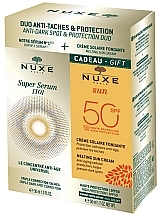 Gesichtspflegeset - Nuxe Anti-Dark Spot And Protection Duo Set (Serum 30ml + Creme 50ml) — Bild N1