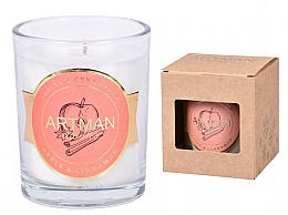 Düfte, Parfümerie und Kosmetik Dekorative Kerze im Glas 8x9.5 cm - Artman Apple Cinnamon