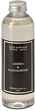 Cereria Molla Amber & Sandalwood - Aroma-Diffusor Amber und Sandelholz (Refill) — Bild N1