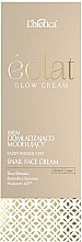 Verjüngende und modellierende Gesichtscreme mit Schneckenschleim und Kaviar-Extrakt - L'biotica Eclat Clow Cream — Bild N2