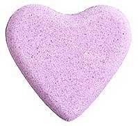 Düfte, Parfümerie und Kosmetik Badebombe Herz violett - IDC Institute Heart Bath Fizzer