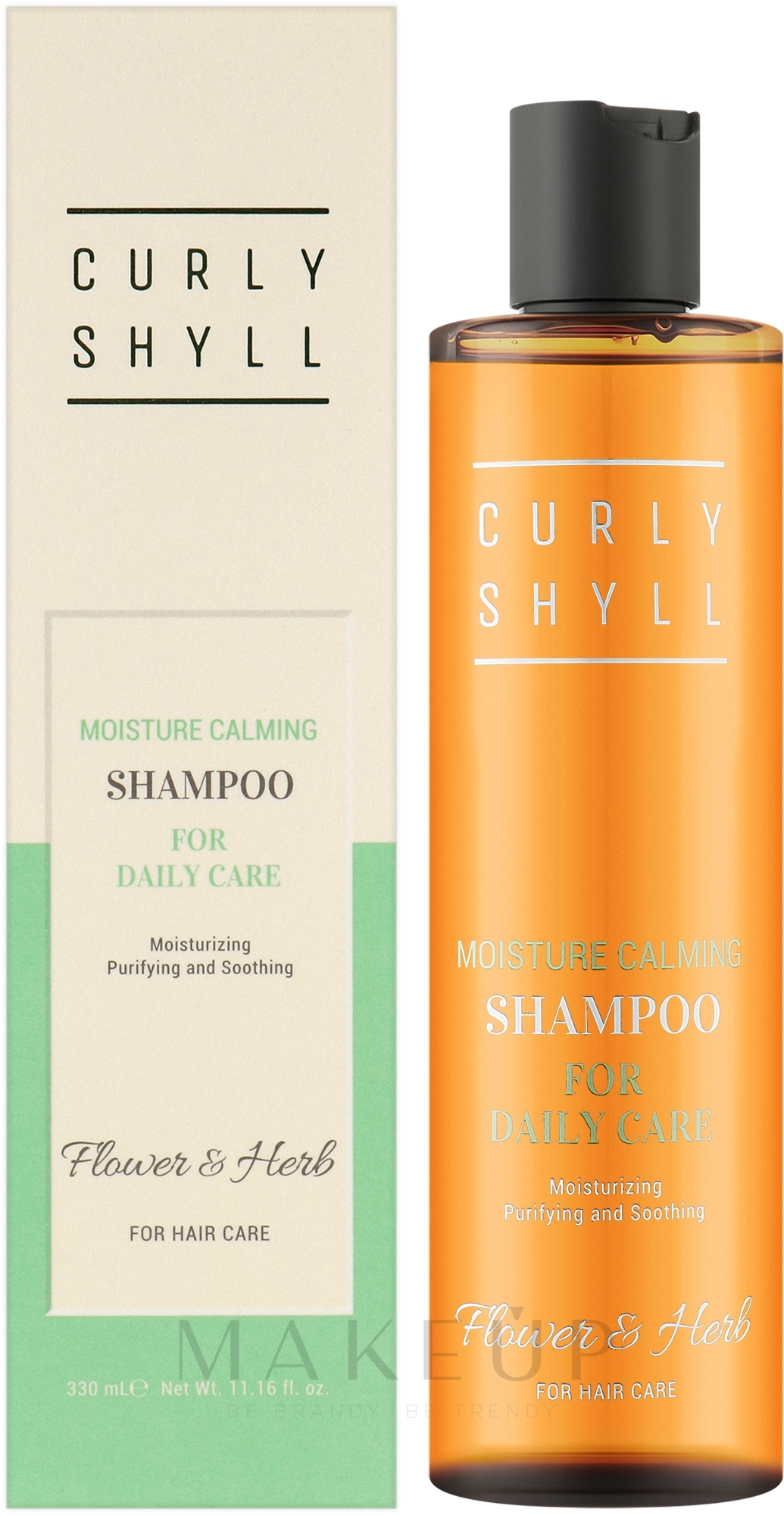 Feuchtigkeitsspendendes und beruhigendes Haarshampoo - Curly Shyll Moisture Calming Shampoo  — Bild 330 ml