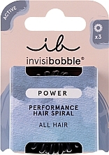 Düfte, Parfümerie und Kosmetik Haargummis - Invisibobble Power True Black Perfomance Hair Spiral
