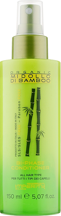 Zweiphasen-Haarspülungsspray - Imperity Organic Midollo di Bamboo Bi-Phase Conditioner — Bild N1