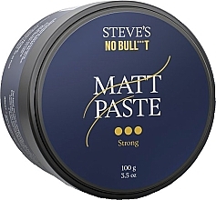 Düfte, Parfümerie und Kosmetik Matte Haarpaste starker Halt - Steve's No Bull***t Matt Paste Strong 