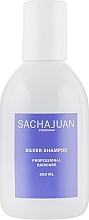 Anti-Gelb Shampoo für blondes, blondiertes oder graues Haar - Sachajuan Stockholm Silver Shampoo — Bild N2
