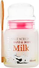 Düfte, Parfümerie und Kosmetik Salzpeeling für Hände und Körper Milch - Marjinal Hand&Body Milk Salt Scrub