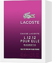 Lacoste Eau De L.12.12 Pour Elle Magnetic - Eau de Parfum — Bild N3