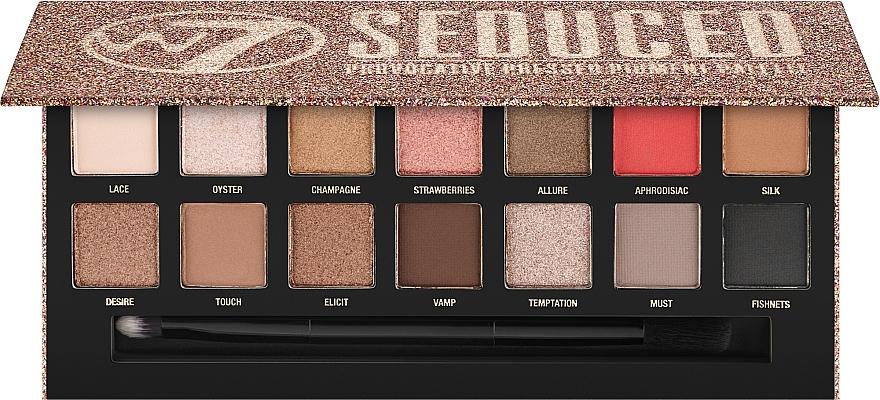 Lidschattenpalette - W7 Seduced Eyeshadow Palette — Bild N1