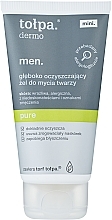 Düfte, Parfümerie und Kosmetik Tiefenreinigendes Gesichtswaschgel für empfindliche Haut - Tolpa Dermo Men Pure Gel