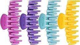 Düfte, Parfümerie und Kosmetik Haarspangen in Pastellfarben 4 St. - Framar Claw Clips Pastel