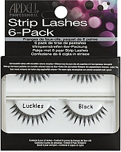 Künstliche Wimpern - Ardell Invisiband Lashes Luckies Black — Bild N1