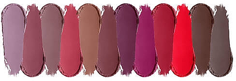Lippen-Make-up Set - NYX Professional Makeup Matte Lipstick Gift Set Vault (Lippenstift 12x1,3g) — Bild N4