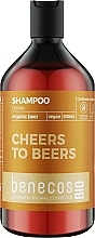 Haarshampoo - Benecos Unisex Organic Beer Shampoo — Bild N1