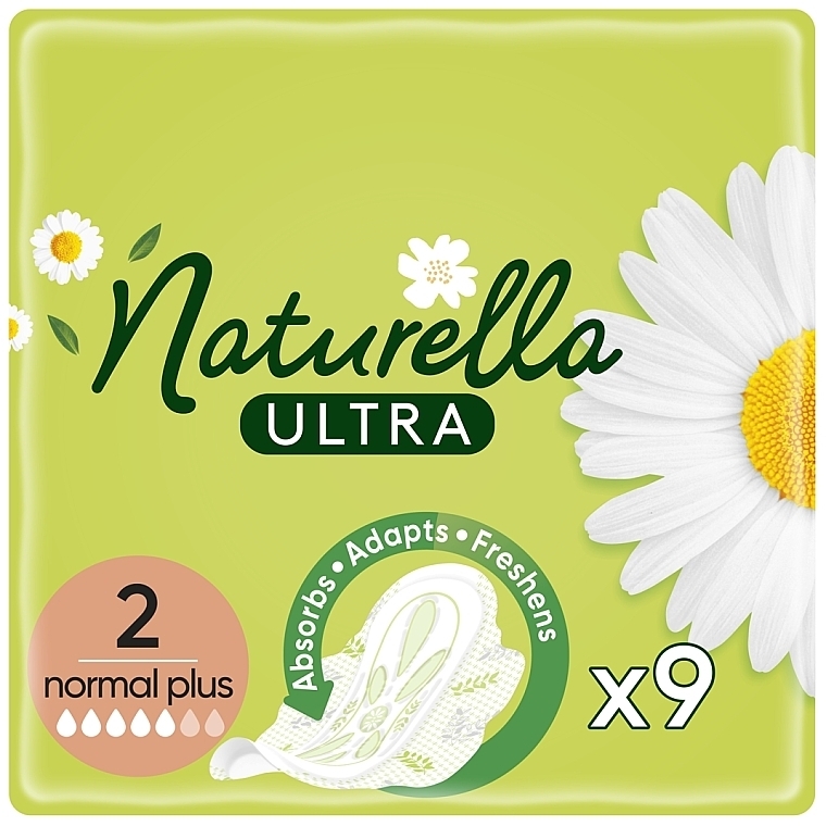 Damenbinden mit Flügeln Ultra Normal Plus 9 St. - Naturella Ultra Normal Plus — Bild N1