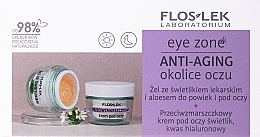 Augenpflegeset - Floslek Anti-Aging (Augengel 10g + Augencreme 15ml) — Bild N1