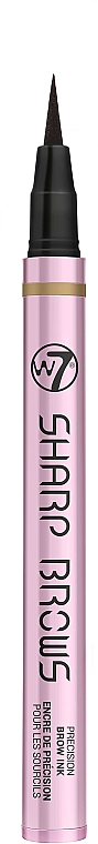 Augenbrauenstift - W7 Sharp Brows Precision Eyebrow Ink Pen — Bild N2