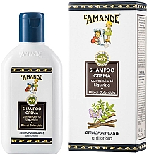 Creme-Shampoo gegen Schuppen und juckende Kopfhaut mit Lakritze-Extrakt und Ringelblumenöl - L'amande Marseille Liquirizia Anti Schuppen Creme Shampoo — Bild N1
