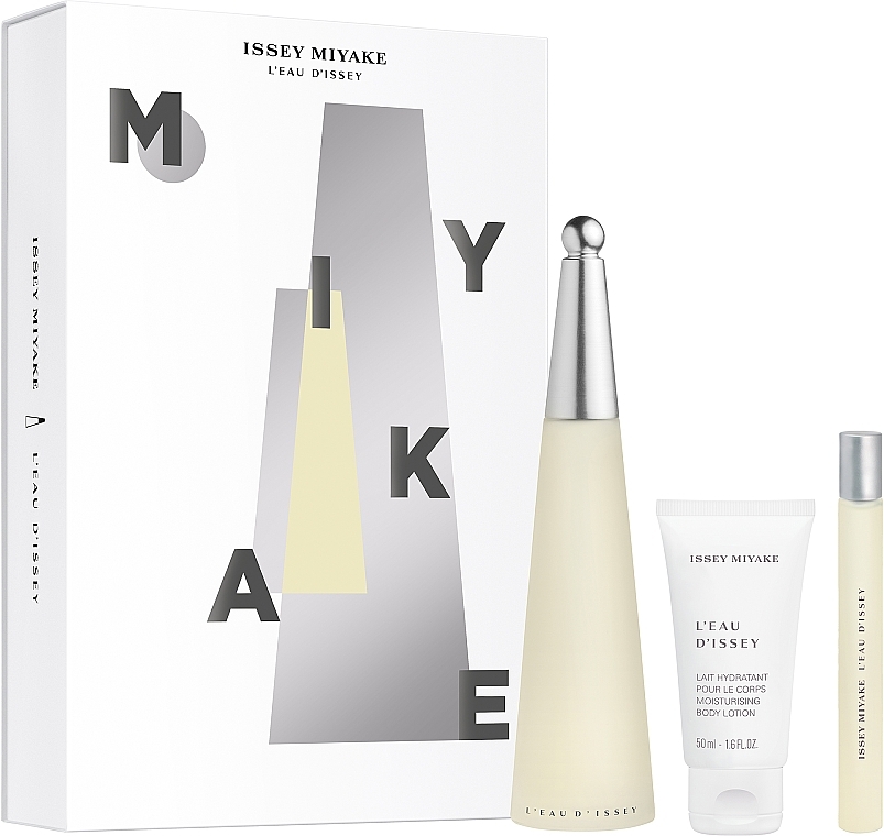 Duftset (Eau de Toilette 100ml + Eau de Toilette Mini 10ml + Körperlotion 50ml) - Issey Miyake L'Eau D'Issey — Bild N1