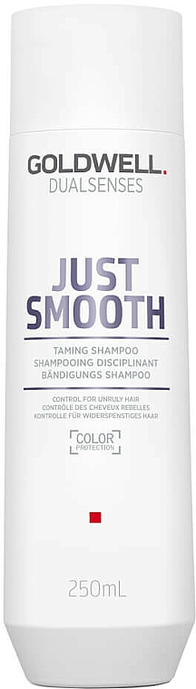 Bändigendes Shampoo für widerspenstiges Haar - Goldwell Dualsenses Just Smooth Taming Shampoo — Bild N1