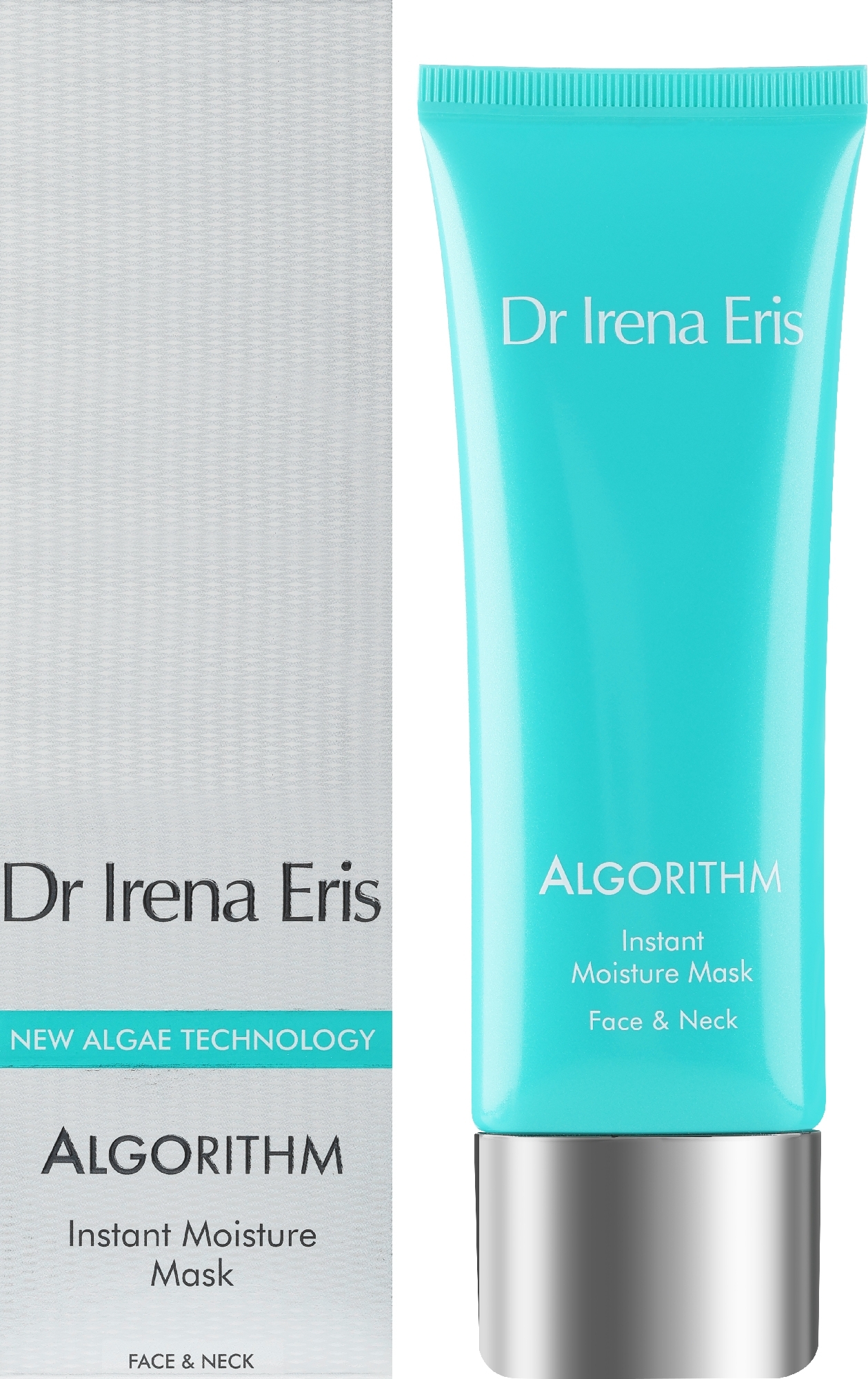 Intensiv feuchtigkeitsspendende Gesichts- und Halsmaske - Dr Irena Eris Algorithm Instant Moisture mask For Face&Neck — Bild 75 ml