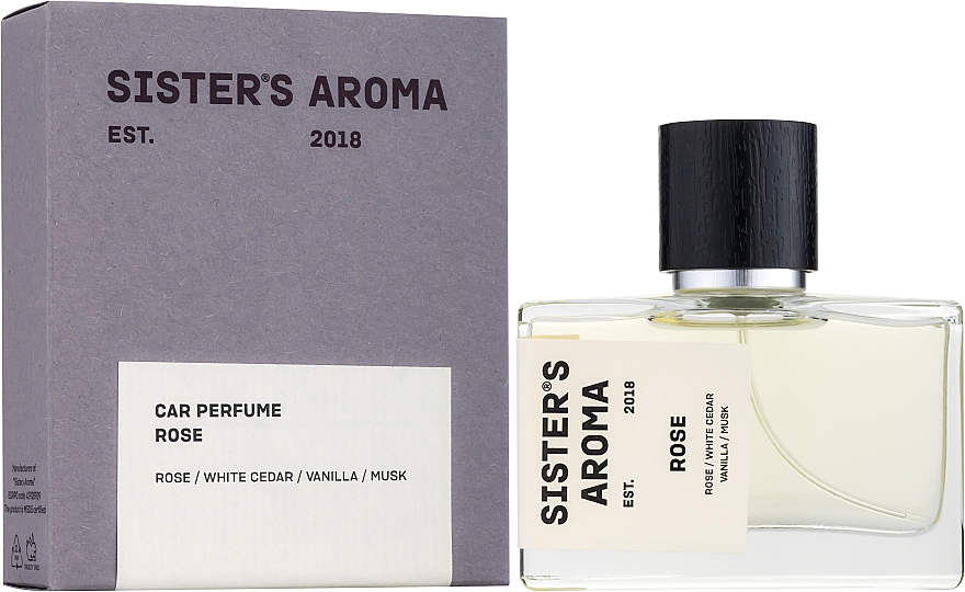 Autolufterfrischer - Sister's Aroma Car Perfume Rose — Bild N1