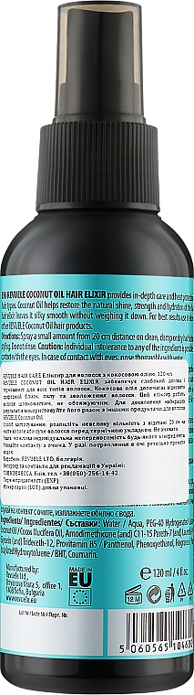 Haar-Elixier mit Kokosnussöl - Revuele Coconut Oil Hair Elixir — Bild N2