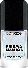 Überlack für Nägel mit Prismeneffekt  - Catrice Prisma Illusion Effect Galactic Dust Top Coat  — Bild N2