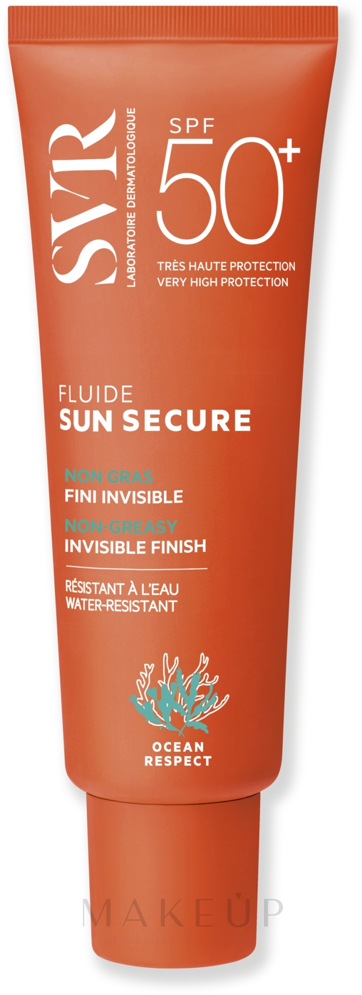 Sonnenschutzfluid für das Gesicht SPF 50+ - SVR Sun Secure Dry Touch Fluid SPF 50 — Bild 50 ml