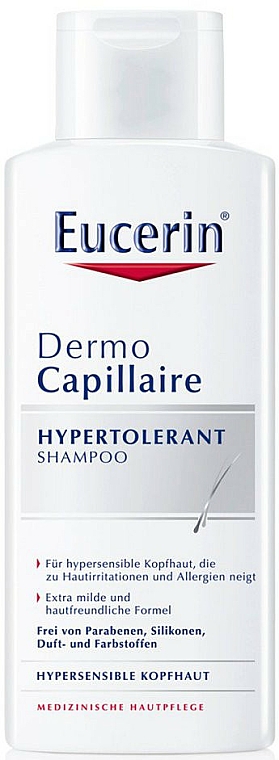 Shampoo für hypersensible Kopfhaut - Eucerin DermoCapillaire Hypertolerant Shampoo — Bild N1