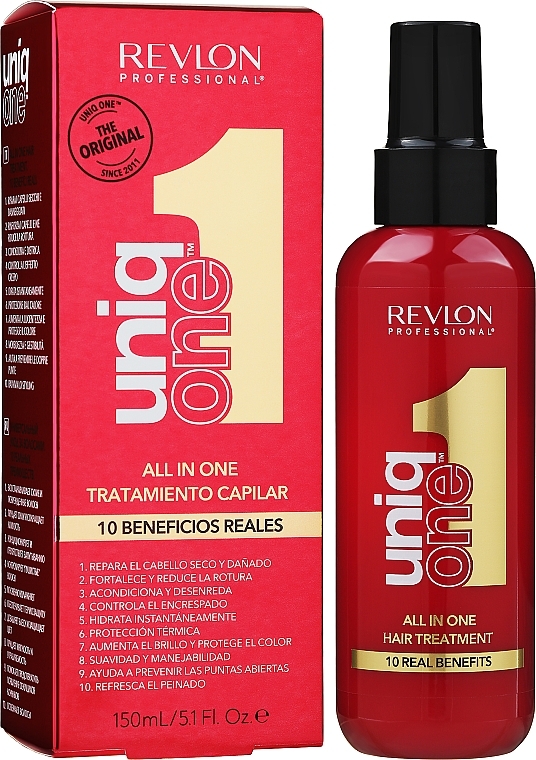 Haarmaske für trockenes und geschädigtes Haar in Sprayform - Revlon Professional Uniq One All In One Hair Treatment — Foto N2