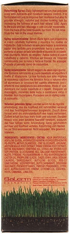 Haarspray für mehr Volumen - Salerm Biokera Voluminizing Spray — Bild N4